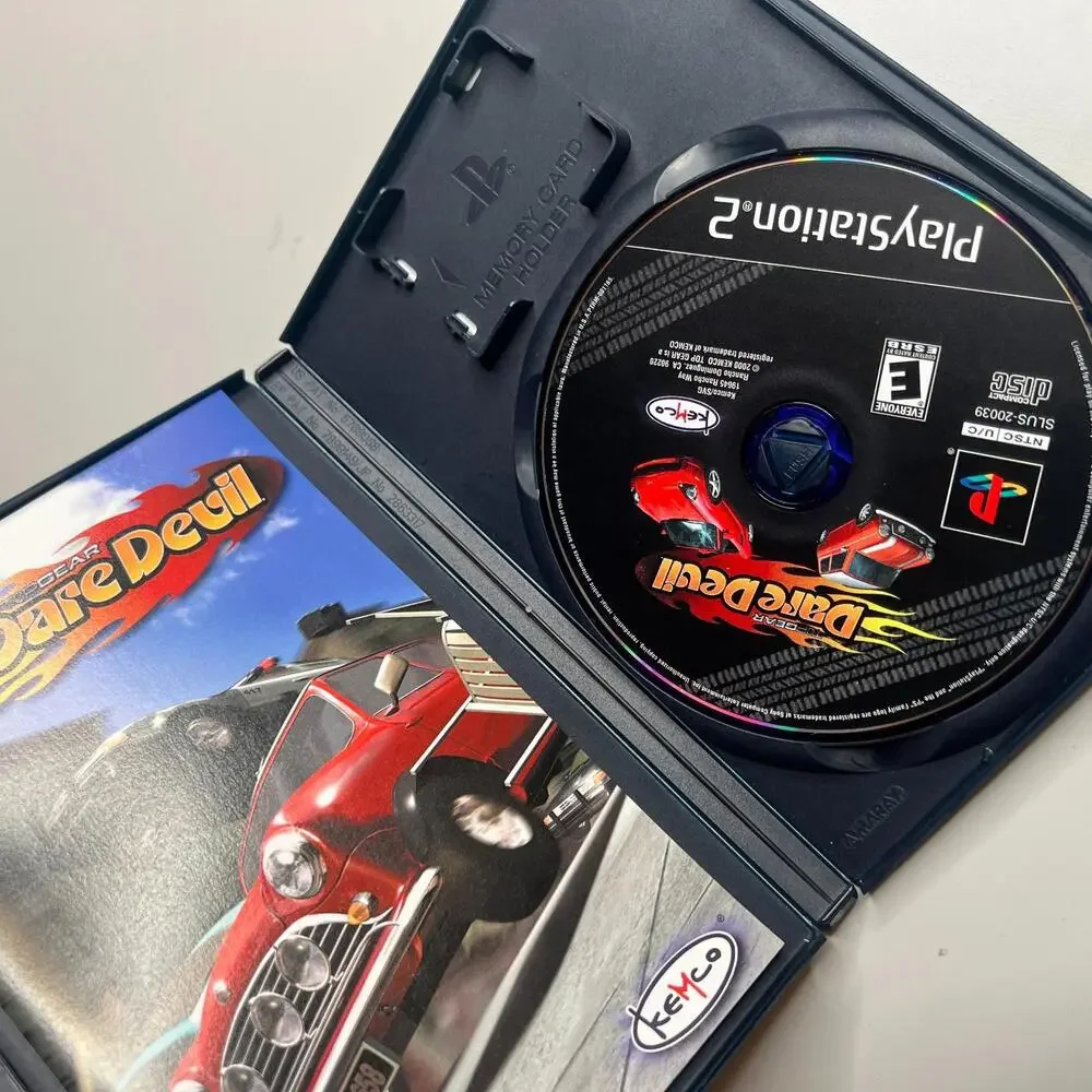 Top Gear Dare‎ Devil (Sony PlayStation 2, 2000) Complete CIB Tested PS2 Racing